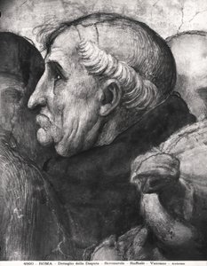 Ritratto di Savonarola dalla Disputa nella Stanza della Segnatura